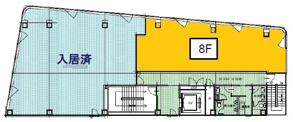 イマス葵ビル8F 間取り図