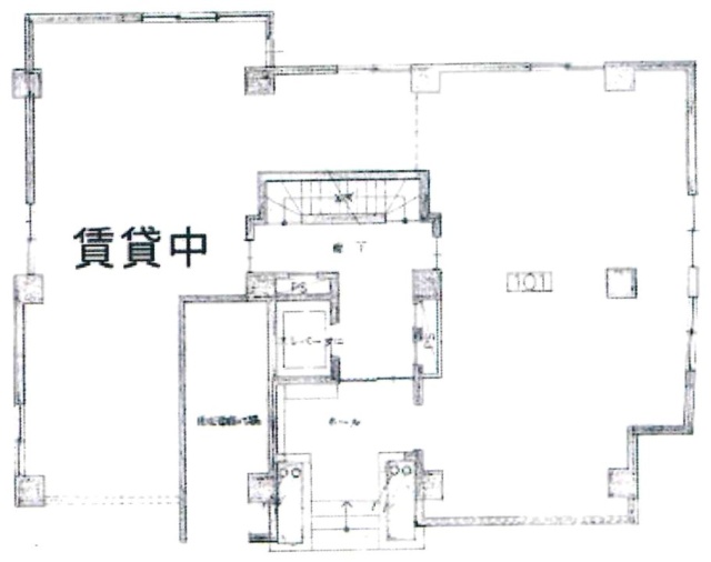 ヴィラ・エトワールビル101 間取り図