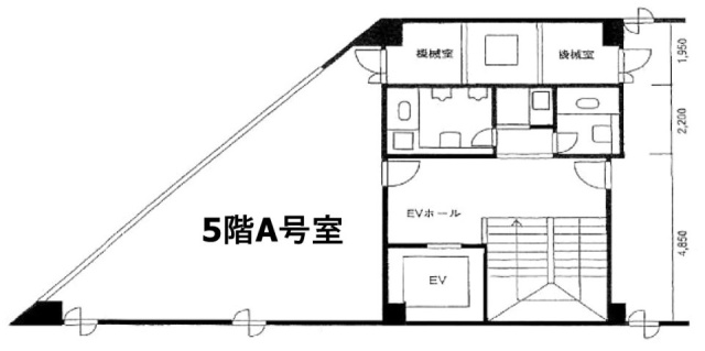 立花書房ビルA 間取り図