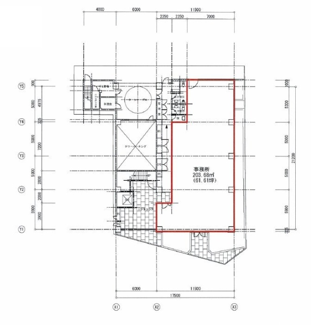 KDX門前仲町ビル1F 間取り図