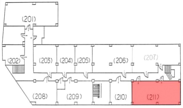 松岡九段ビル211 間取り図