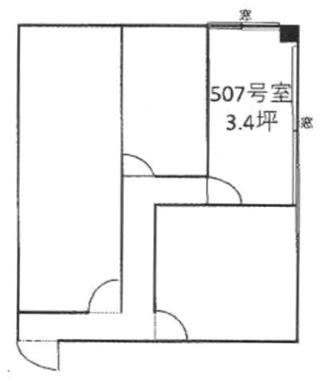 第一ライトビル507 間取り図