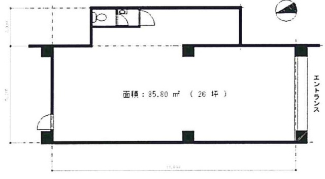 清水ビル101 間取り図