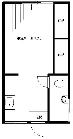 鈴木ビル308 間取り図