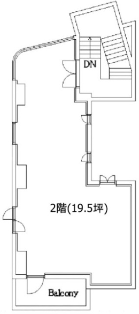オクターヴコート代官山2F 間取り図