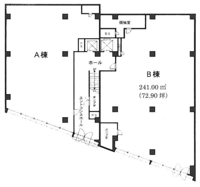 東照ビルB棟 間取り図