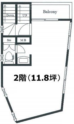 スタービル2F 間取り図