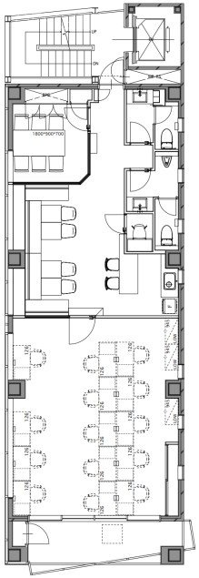 JP-BASE渋谷3F 間取り図