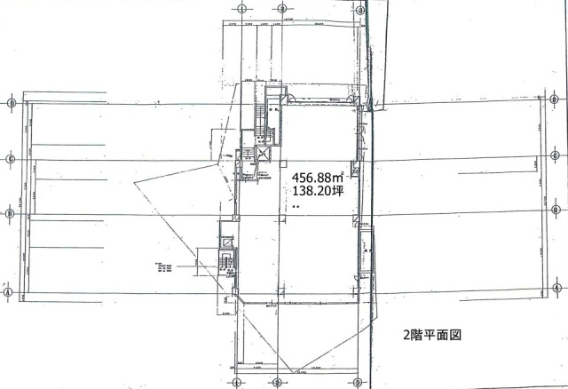 プライムアーバン上馬ビル2F 間取り図