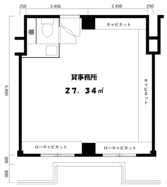 アルベルゴ御茶の水1115 間取り図