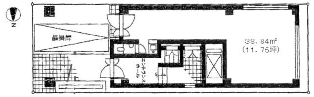 オフィスAビル101 間取り図