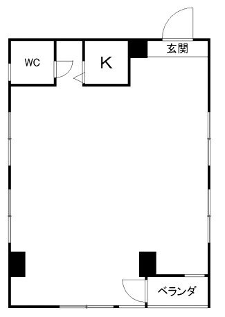 MESENA篠澤301 間取り図