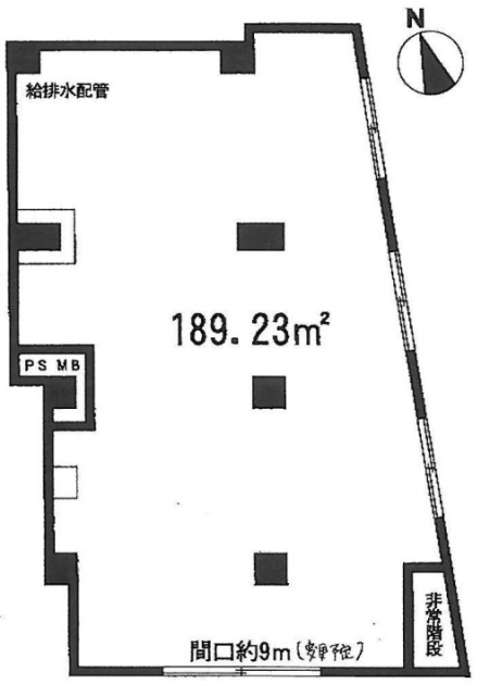 昇立高円寺ビル1F 間取り図