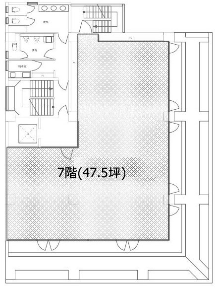 ザ・パークレックス蔵前7F 間取り図