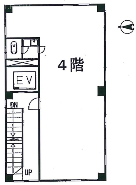 稲垣ビル4F 間取り図