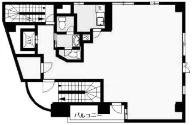 イワシタビル3F 間取り図