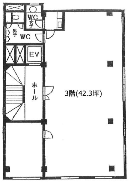 恒信ビル3F 間取り図