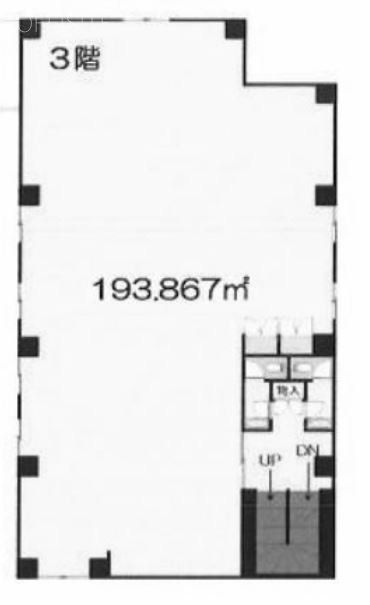 第二古川ビル3F 間取り図