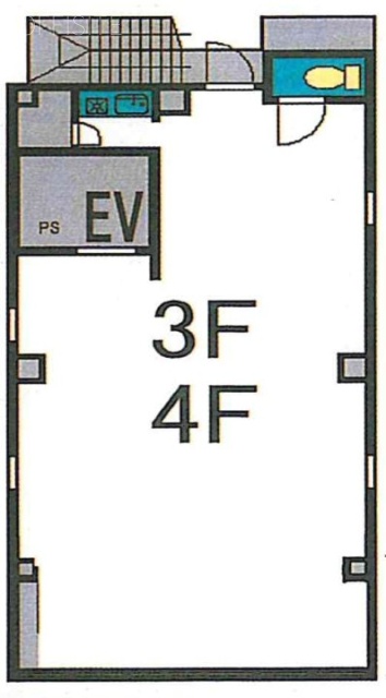日本橋澤井ビル3F 間取り図
