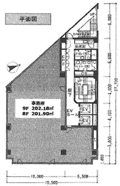 西池袋TSビル9F 間取り図