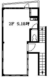 つるたビル2F 間取り図