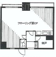 東常盤松マンション202 間取り図
