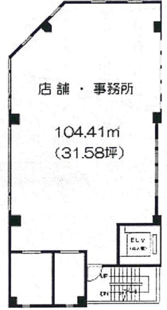 Uビル3F 間取り図