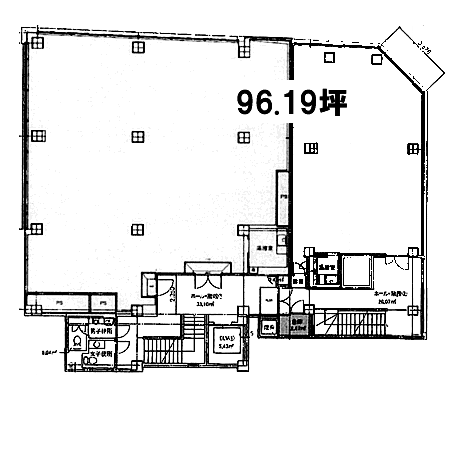 永井ビル4F 間取り図