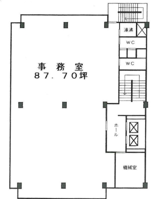 伊成ビル4F 間取り図
