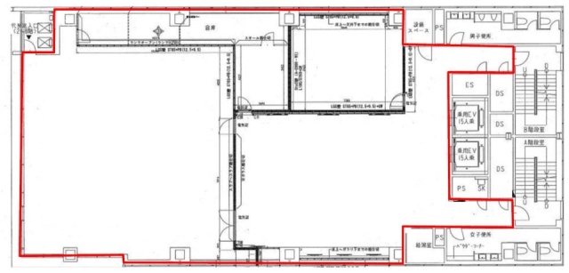 新横浜SHビル3F 間取り図