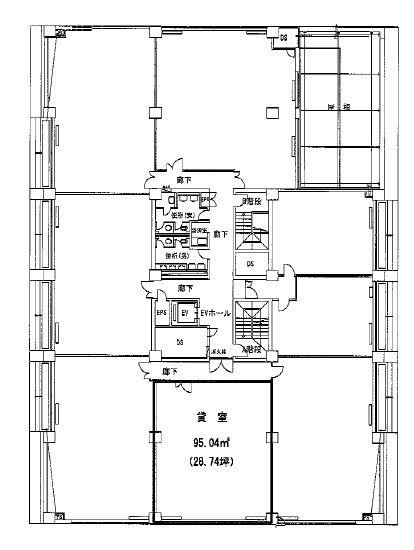 住友生命立川ビル4F 間取り図