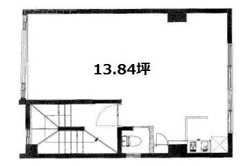 中尾ビル3F 間取り図