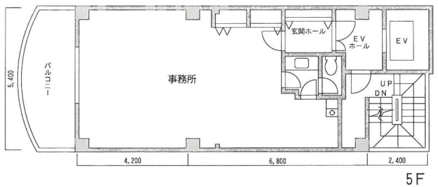 平河町SKビル5F 間取り図