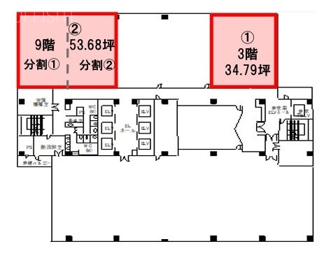 川崎日進町ビル西 間取り図