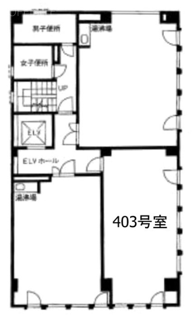 ヤマトビル403 間取り図