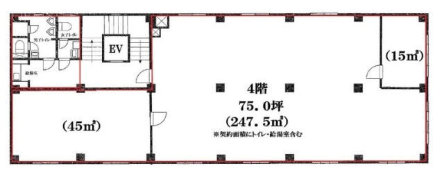 大栄会館4F 間取り図
