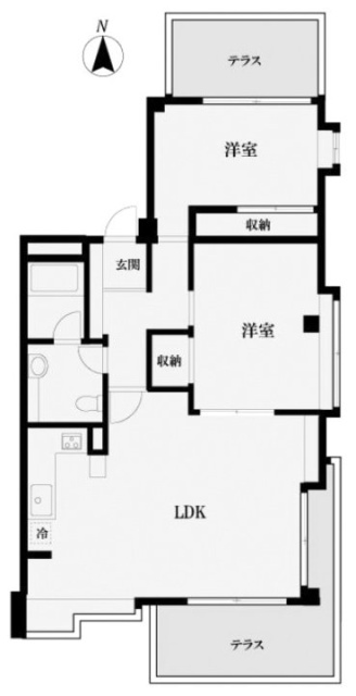 マーム大山ビル3F 間取り図