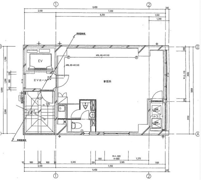 ガイア初台4F 間取り図