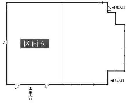 トーセイホテル&セミナー幕張2分割-A 間取り図