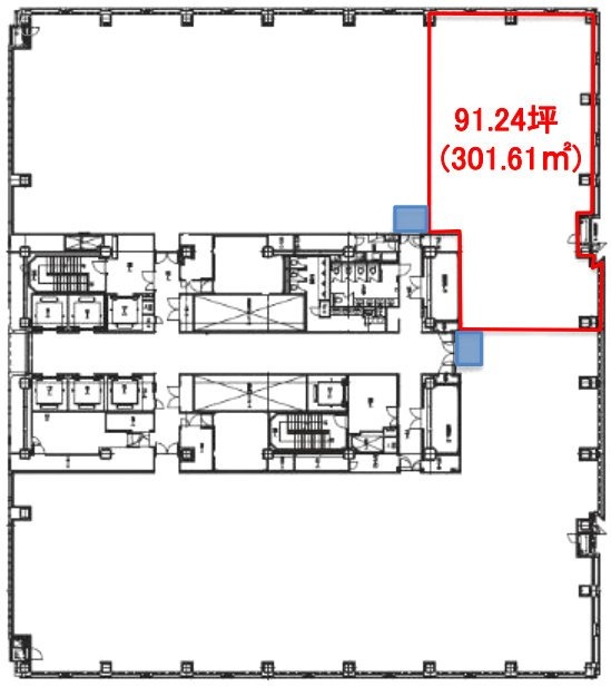 品川シーサイドパークタワー9F 間取り図