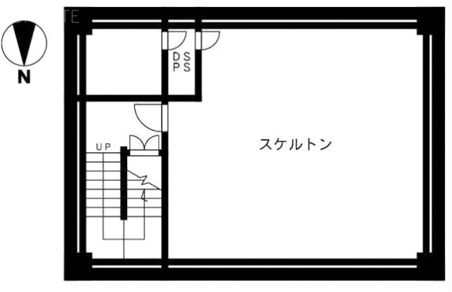 西麻布4丁目ビルB2F 間取り図