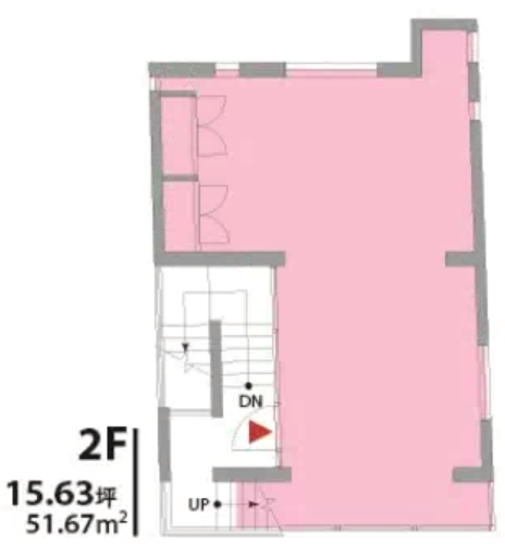 Arrows aoyama2F 間取り図