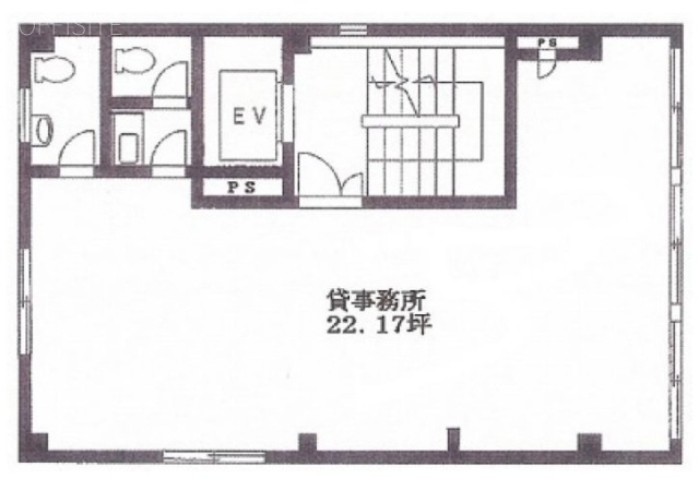 ウィンド銀座ビル2F 間取り図