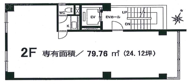 NT千歳烏山ビル2F 間取り図