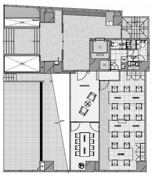 ブライト秋葉原1F 間取り図