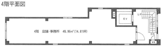 南青山TCビル4F 間取り図