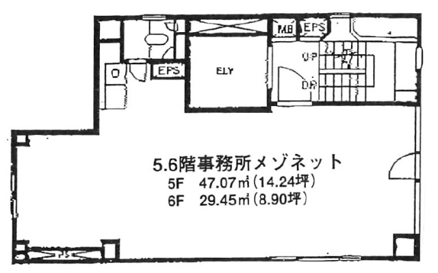 ウィステリア板橋5F～6F 間取り図