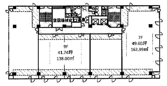 新横浜ICビル9F 間取り図