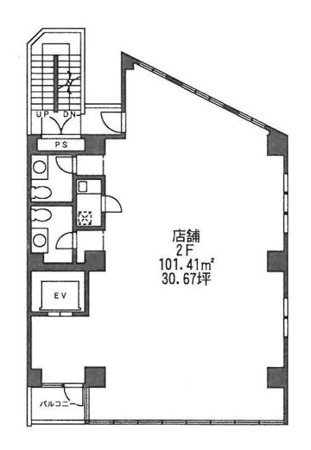 プラネックス・ボルタ2F 間取り図