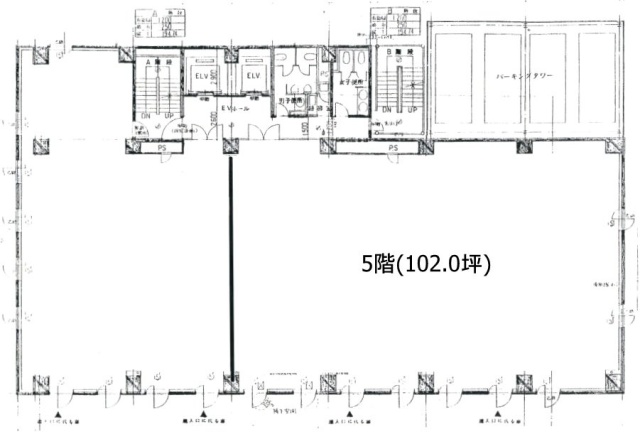 下山関内ビル5F 間取り図